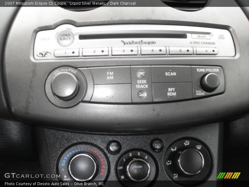 Liquid Silver Metallic / Dark Charcoal 2007 Mitsubishi Eclipse GS Coupe
