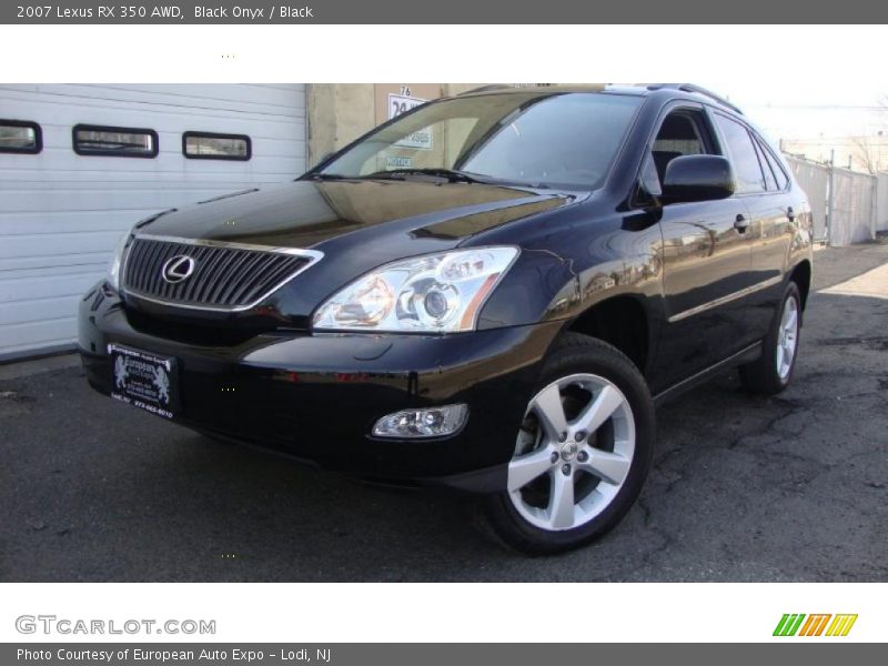 Black Onyx / Black 2007 Lexus RX 350 AWD