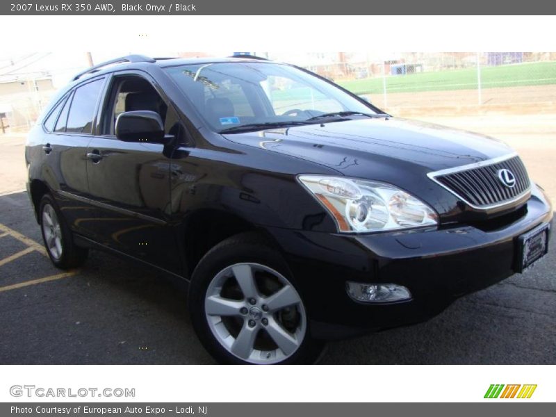 Black Onyx / Black 2007 Lexus RX 350 AWD