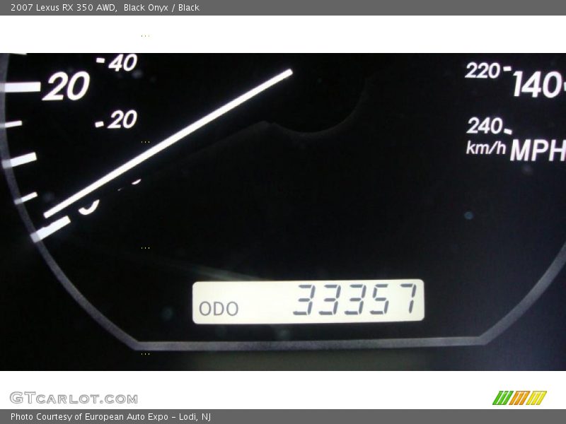 Black Onyx / Black 2007 Lexus RX 350 AWD