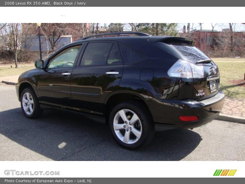 Black Onyx / Ivory 2008 Lexus RX 350 AWD
