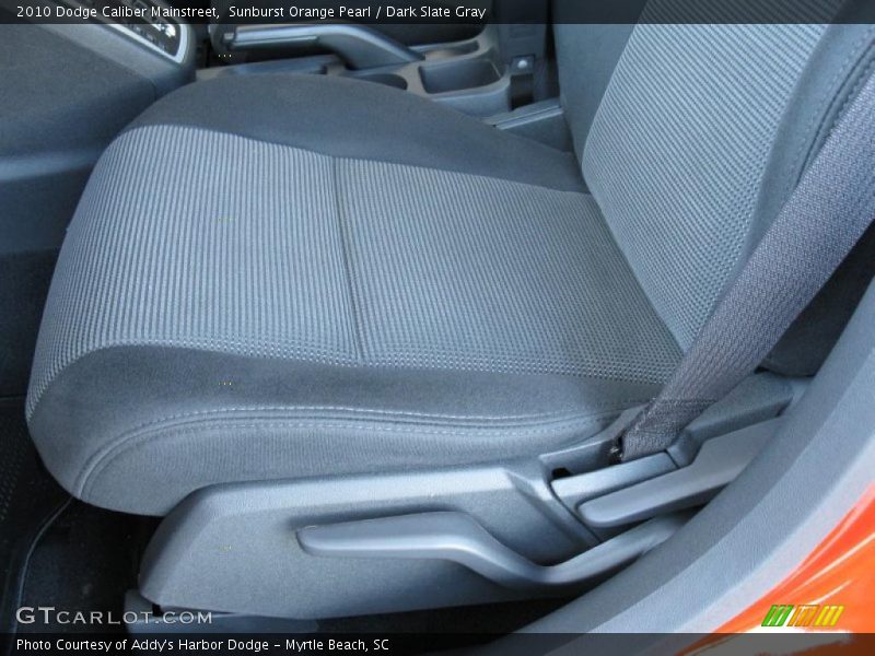 Sunburst Orange Pearl / Dark Slate Gray 2010 Dodge Caliber Mainstreet