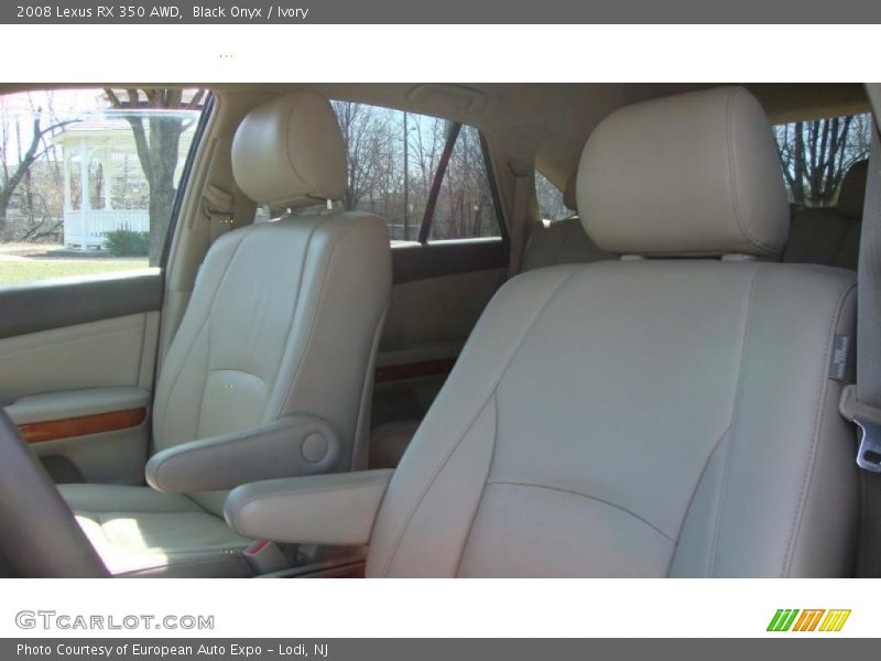 Black Onyx / Ivory 2008 Lexus RX 350 AWD