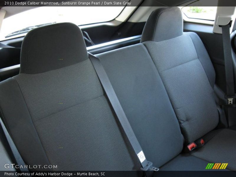 Sunburst Orange Pearl / Dark Slate Gray 2010 Dodge Caliber Mainstreet