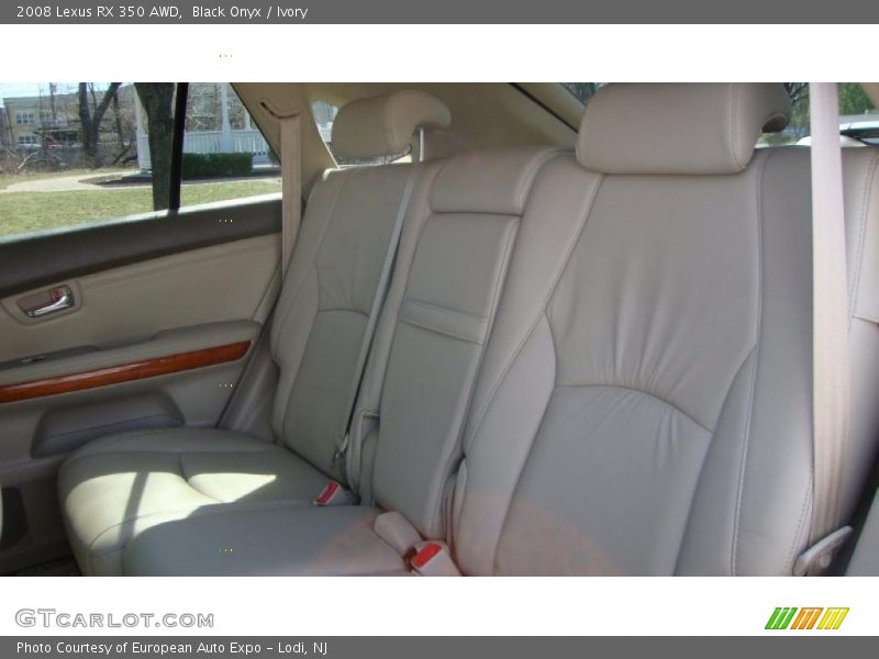 Black Onyx / Ivory 2008 Lexus RX 350 AWD