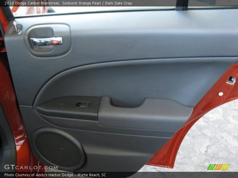 Sunburst Orange Pearl / Dark Slate Gray 2010 Dodge Caliber Mainstreet