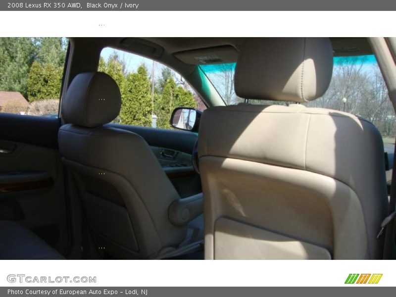 Black Onyx / Ivory 2008 Lexus RX 350 AWD