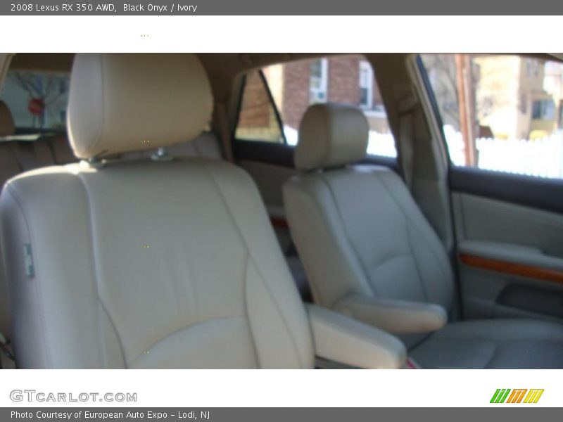 Black Onyx / Ivory 2008 Lexus RX 350 AWD