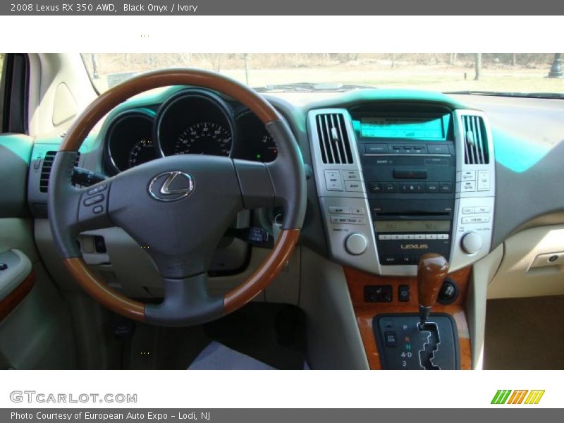 Black Onyx / Ivory 2008 Lexus RX 350 AWD