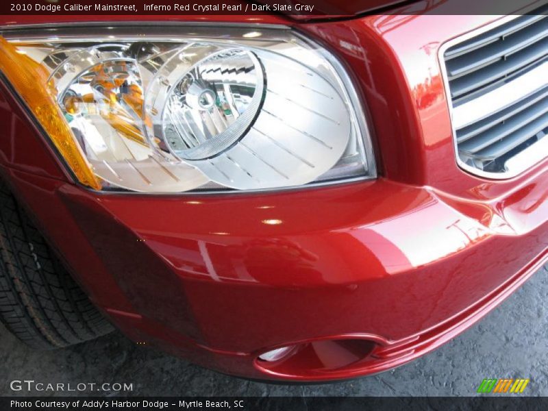 Inferno Red Crystal Pearl / Dark Slate Gray 2010 Dodge Caliber Mainstreet