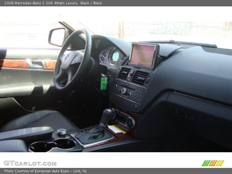 Black / Black 2008 Mercedes-Benz C 300 4Matic Luxury