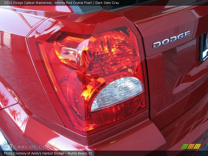 Inferno Red Crystal Pearl / Dark Slate Gray 2010 Dodge Caliber Mainstreet