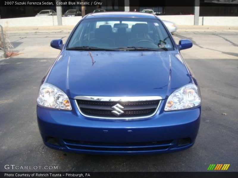 Cobalt Blue Metallic / Grey 2007 Suzuki Forenza Sedan