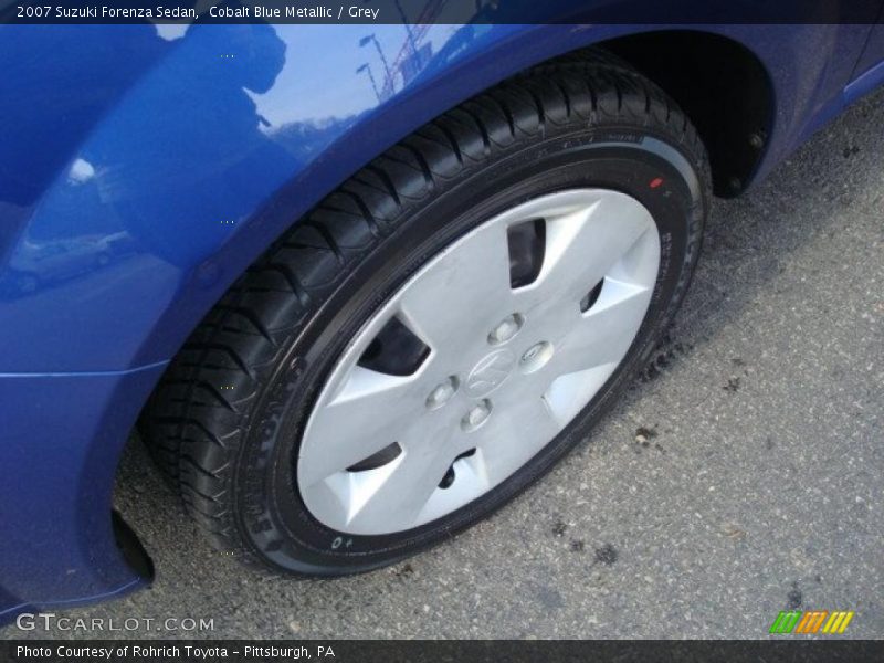 Cobalt Blue Metallic / Grey 2007 Suzuki Forenza Sedan