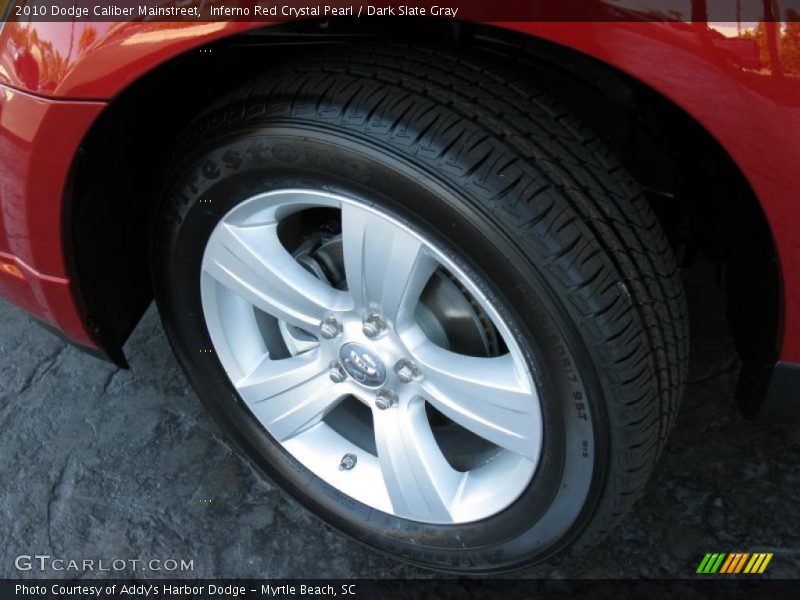 Inferno Red Crystal Pearl / Dark Slate Gray 2010 Dodge Caliber Mainstreet