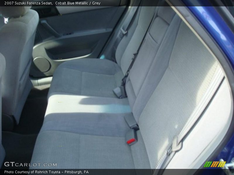 Cobalt Blue Metallic / Grey 2007 Suzuki Forenza Sedan