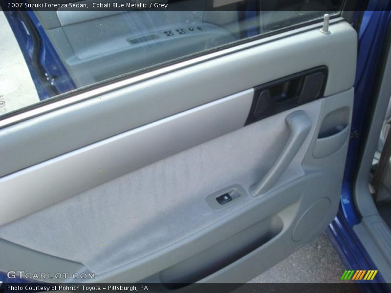 Cobalt Blue Metallic / Grey 2007 Suzuki Forenza Sedan