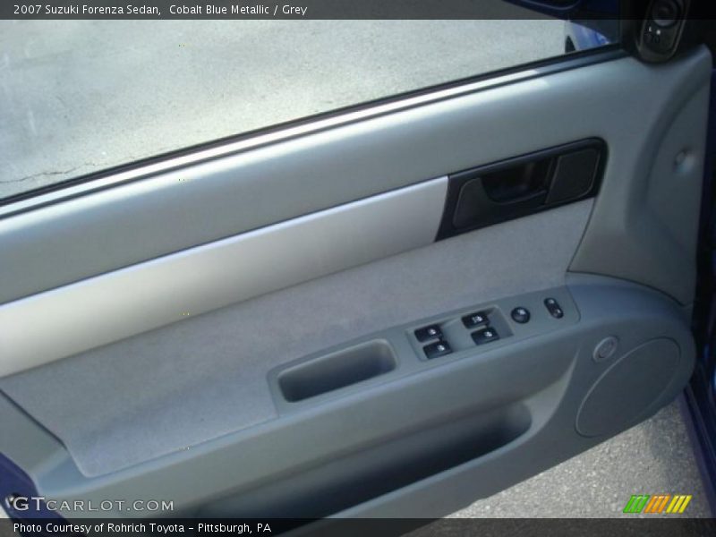 Cobalt Blue Metallic / Grey 2007 Suzuki Forenza Sedan