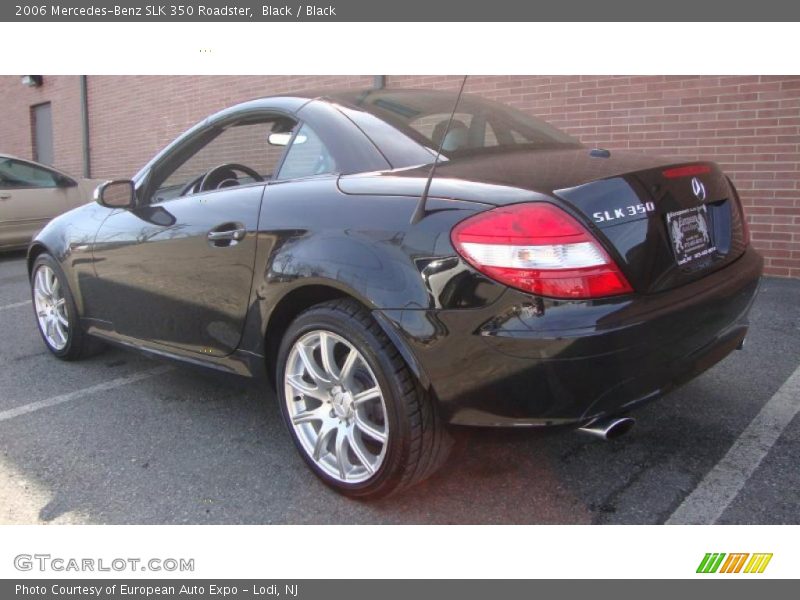 Black / Black 2006 Mercedes-Benz SLK 350 Roadster