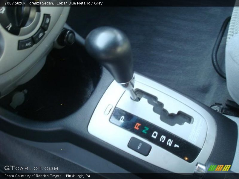 Cobalt Blue Metallic / Grey 2007 Suzuki Forenza Sedan