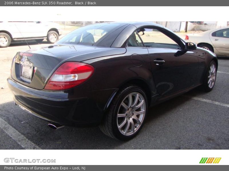 Black / Black 2006 Mercedes-Benz SLK 350 Roadster