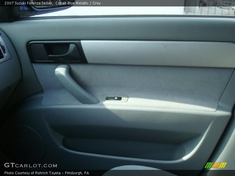 Cobalt Blue Metallic / Grey 2007 Suzuki Forenza Sedan