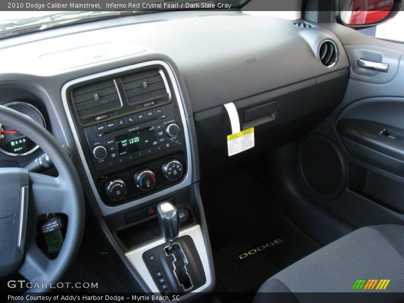 Inferno Red Crystal Pearl / Dark Slate Gray 2010 Dodge Caliber Mainstreet