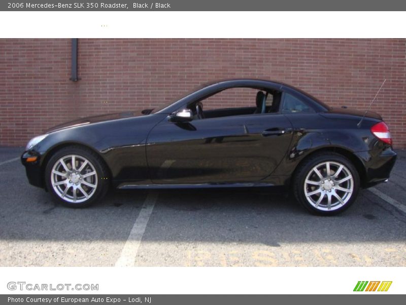 Black / Black 2006 Mercedes-Benz SLK 350 Roadster