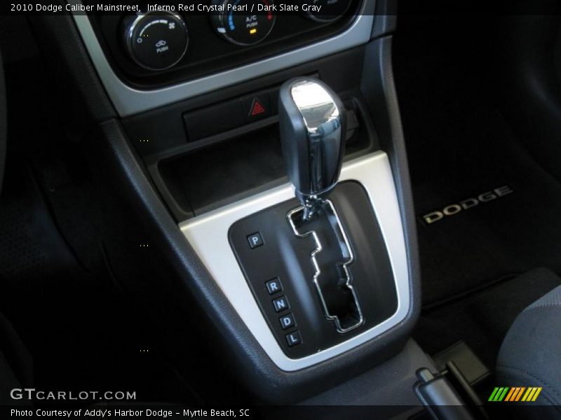 Inferno Red Crystal Pearl / Dark Slate Gray 2010 Dodge Caliber Mainstreet