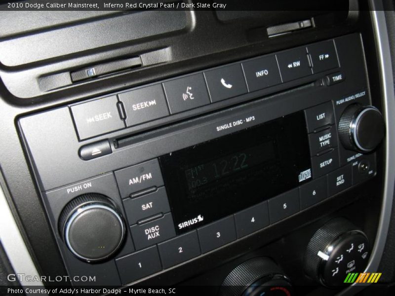 Inferno Red Crystal Pearl / Dark Slate Gray 2010 Dodge Caliber Mainstreet