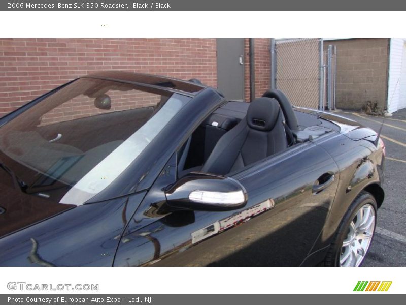 Black / Black 2006 Mercedes-Benz SLK 350 Roadster
