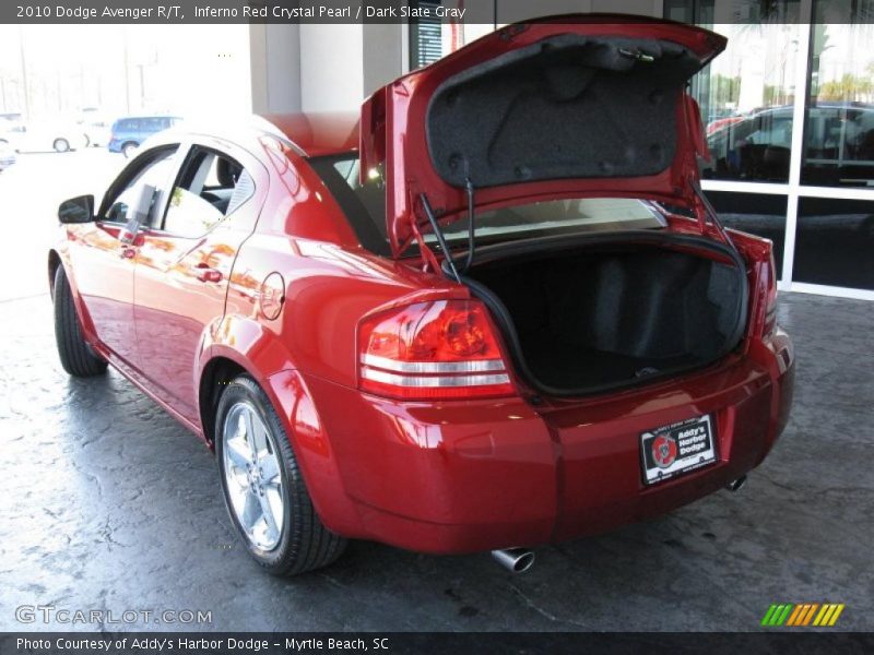 Inferno Red Crystal Pearl / Dark Slate Gray 2010 Dodge Avenger R/T