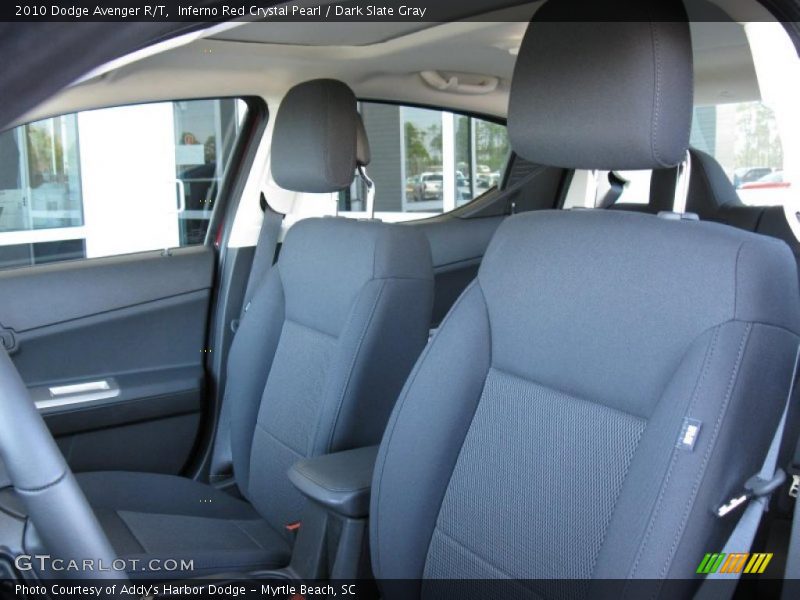 Inferno Red Crystal Pearl / Dark Slate Gray 2010 Dodge Avenger R/T