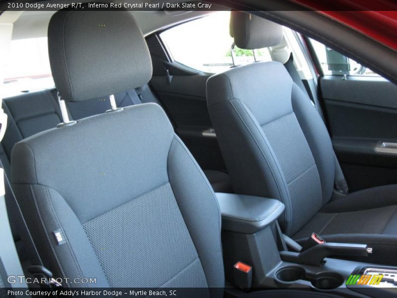 Inferno Red Crystal Pearl / Dark Slate Gray 2010 Dodge Avenger R/T