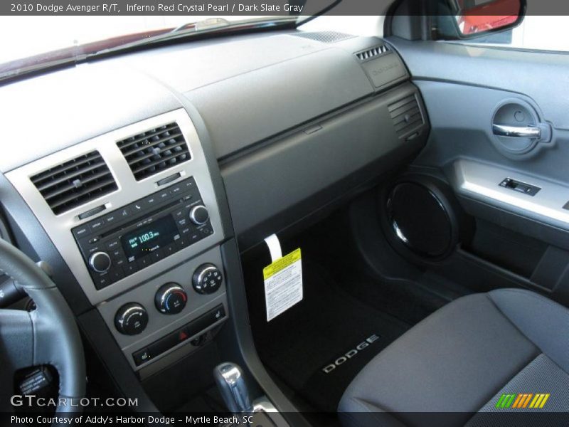 Inferno Red Crystal Pearl / Dark Slate Gray 2010 Dodge Avenger R/T