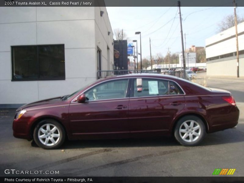 Cassis Red Pearl / Ivory 2007 Toyota Avalon XL
