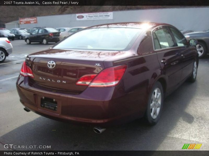 Cassis Red Pearl / Ivory 2007 Toyota Avalon XL