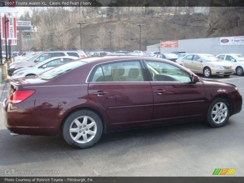 Cassis Red Pearl / Ivory 2007 Toyota Avalon XL