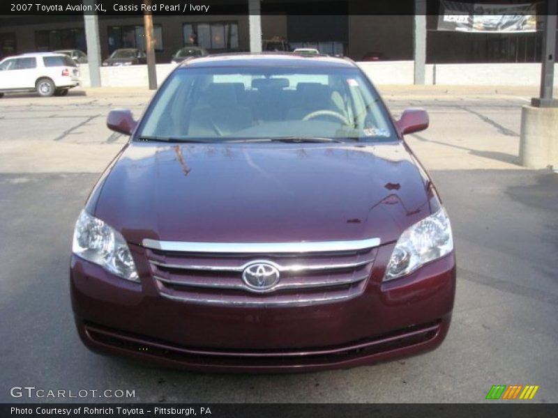 Cassis Red Pearl / Ivory 2007 Toyota Avalon XL
