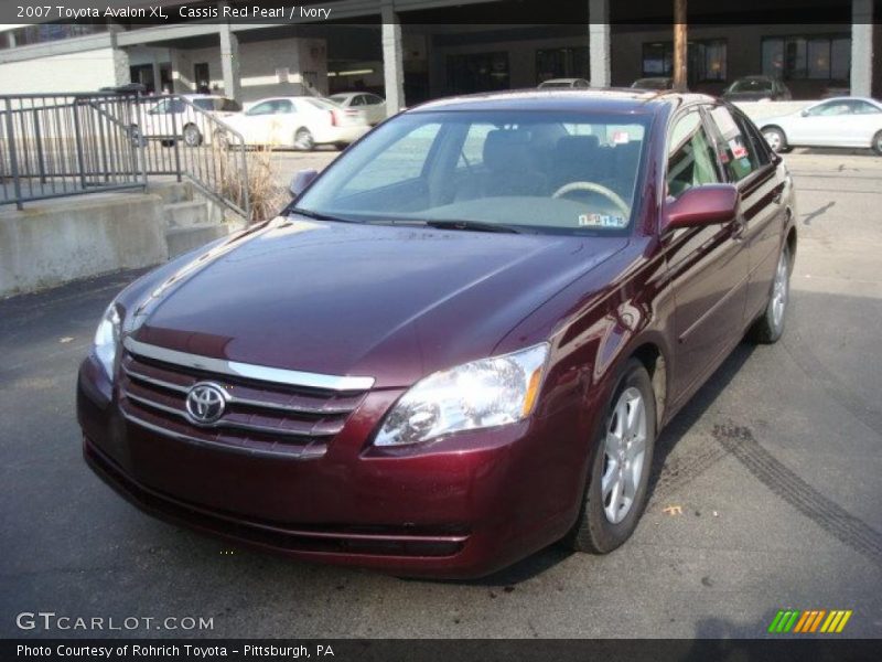 Cassis Red Pearl / Ivory 2007 Toyota Avalon XL