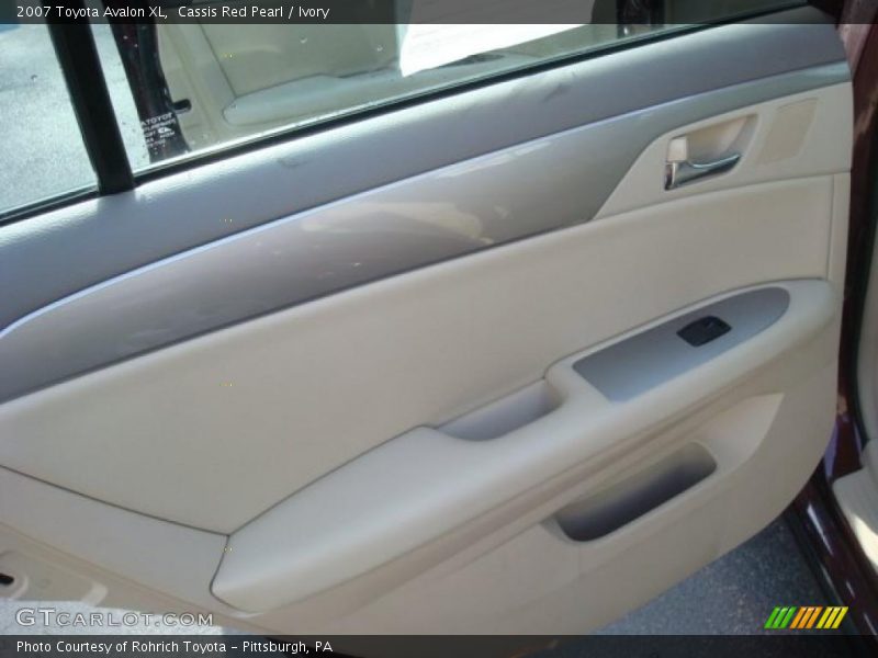 Cassis Red Pearl / Ivory 2007 Toyota Avalon XL