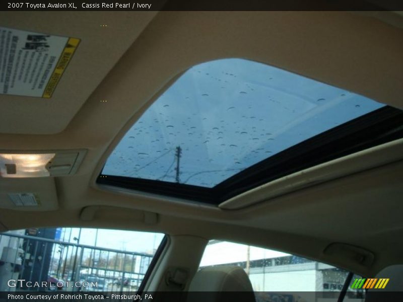 Cassis Red Pearl / Ivory 2007 Toyota Avalon XL