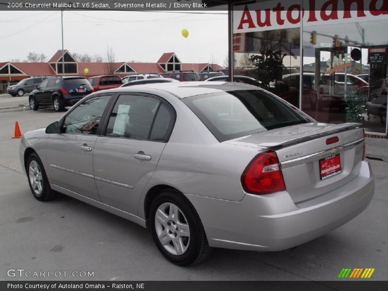 Silverstone Metallic / Ebony Black 2006 Chevrolet Malibu LT V6 Sedan