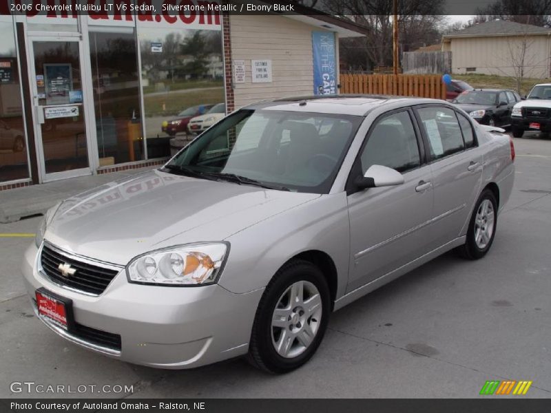 Silverstone Metallic / Ebony Black 2006 Chevrolet Malibu LT V6 Sedan
