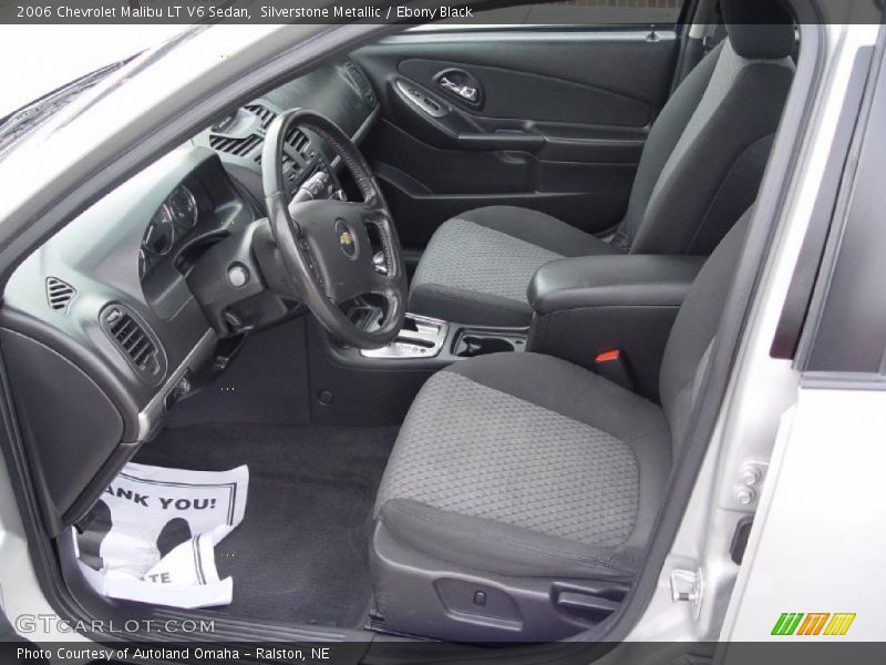 Silverstone Metallic / Ebony Black 2006 Chevrolet Malibu LT V6 Sedan