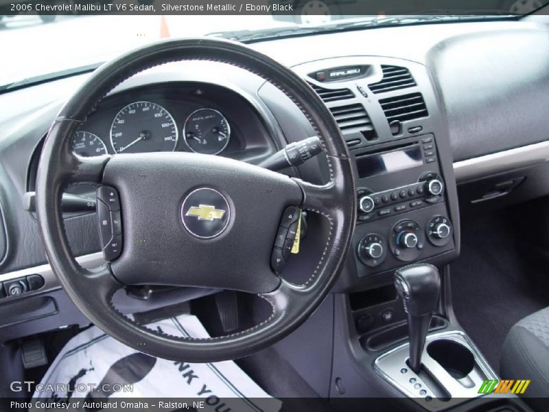 Silverstone Metallic / Ebony Black 2006 Chevrolet Malibu LT V6 Sedan