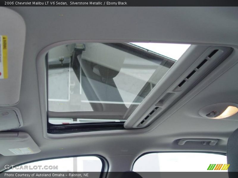 Silverstone Metallic / Ebony Black 2006 Chevrolet Malibu LT V6 Sedan