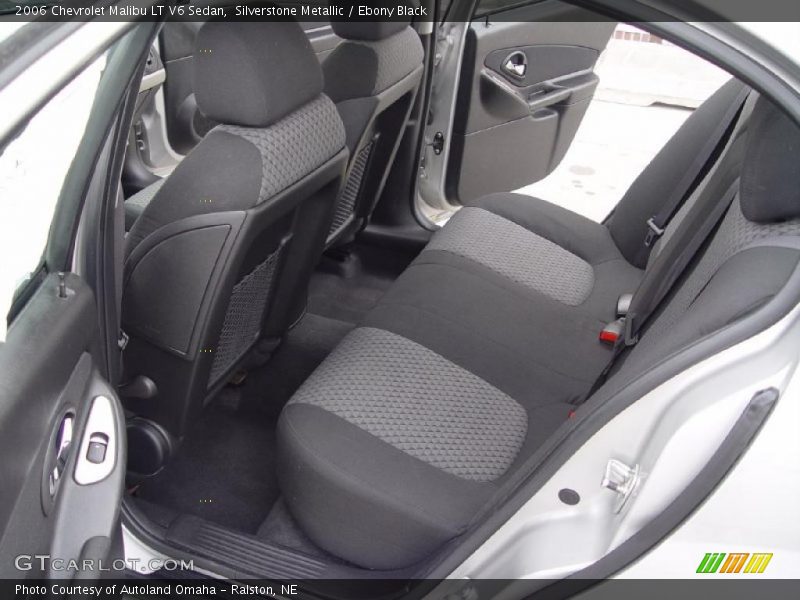 Silverstone Metallic / Ebony Black 2006 Chevrolet Malibu LT V6 Sedan