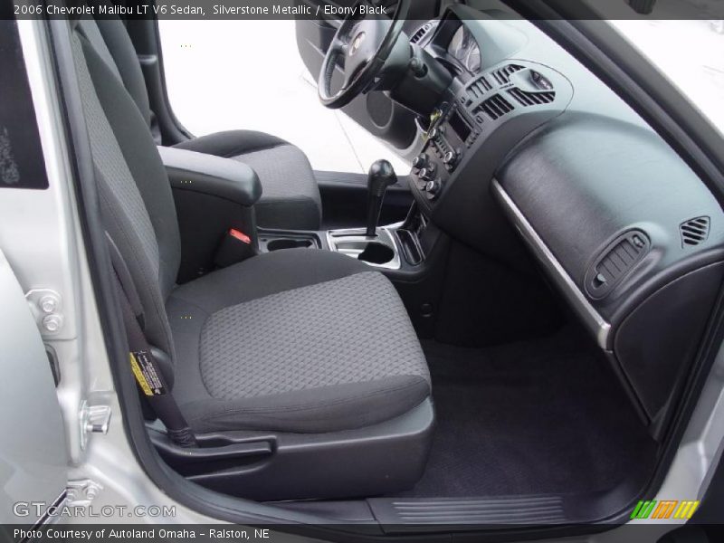 Silverstone Metallic / Ebony Black 2006 Chevrolet Malibu LT V6 Sedan