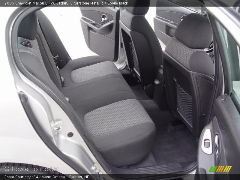 Silverstone Metallic / Ebony Black 2006 Chevrolet Malibu LT V6 Sedan